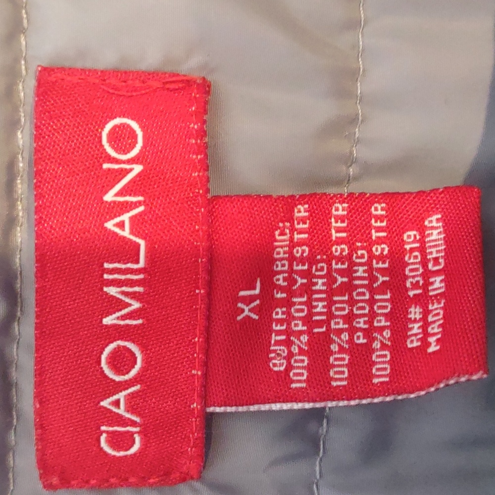 Gray Puffer Jacket - image 2